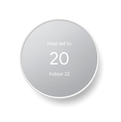 Google Nest Thermostat - Smart Thermostat for Home - Programmable WiFi Thermostat -Snow - Open Box