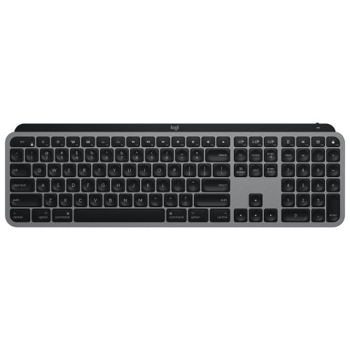 Open Box - Logitech MX Keys Bluetooth Backlit Keyboard for Mac - Space Grey