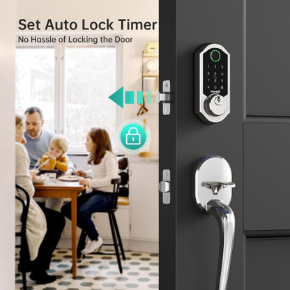 Hornbill Wifi Smart Lock - Satin Nickel