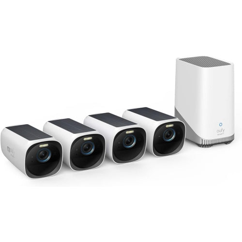 Eufy Security eufyCam S330 (eufyCam 3) 4-Cam Kit