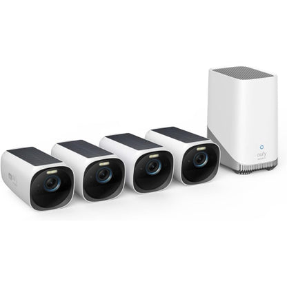 Eufy Security eufyCam S330 (eufyCam 3) 4-Cam Kit