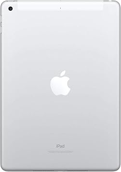 Apple iPad with WiFi + Cellular, 32GB, Silver (2017 Model) (Refurbished-Excellent)