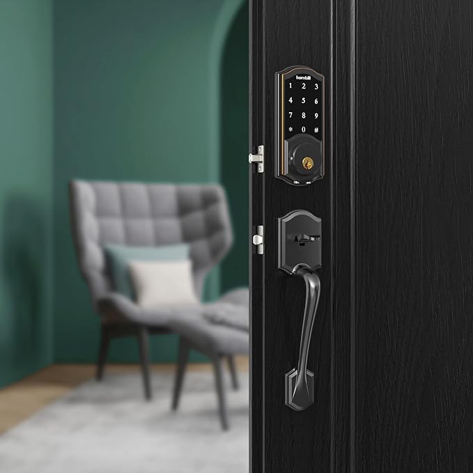 Hornbill Wifi Smart Lock - Satin Nickel