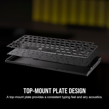 OPEN BOX - CORSAIR K65 PLUS WIRELESS 75% RGB Hot-Swappable Mechanical Gaming Keyboard