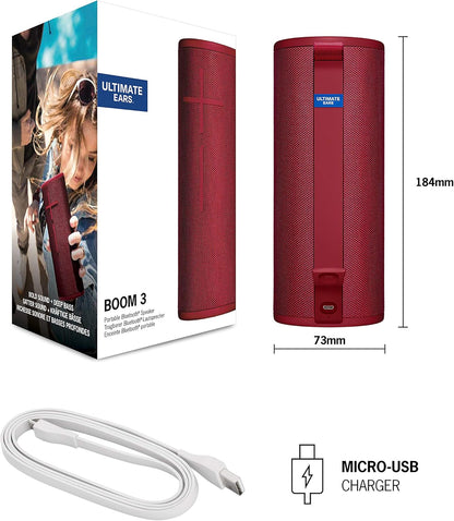 Ultimate Ears Boom 3 speakers