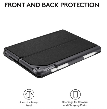 Open Box - Logitech Slim Folio for iPad 5th & 6th Generation - Black