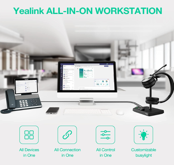 Yealink WH62 Portable Version Wireless Headset