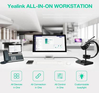 Yealink WH62 Portable Version Wireless Headset